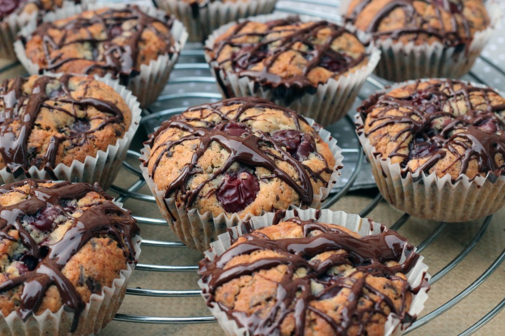 Muffins auf Gitter